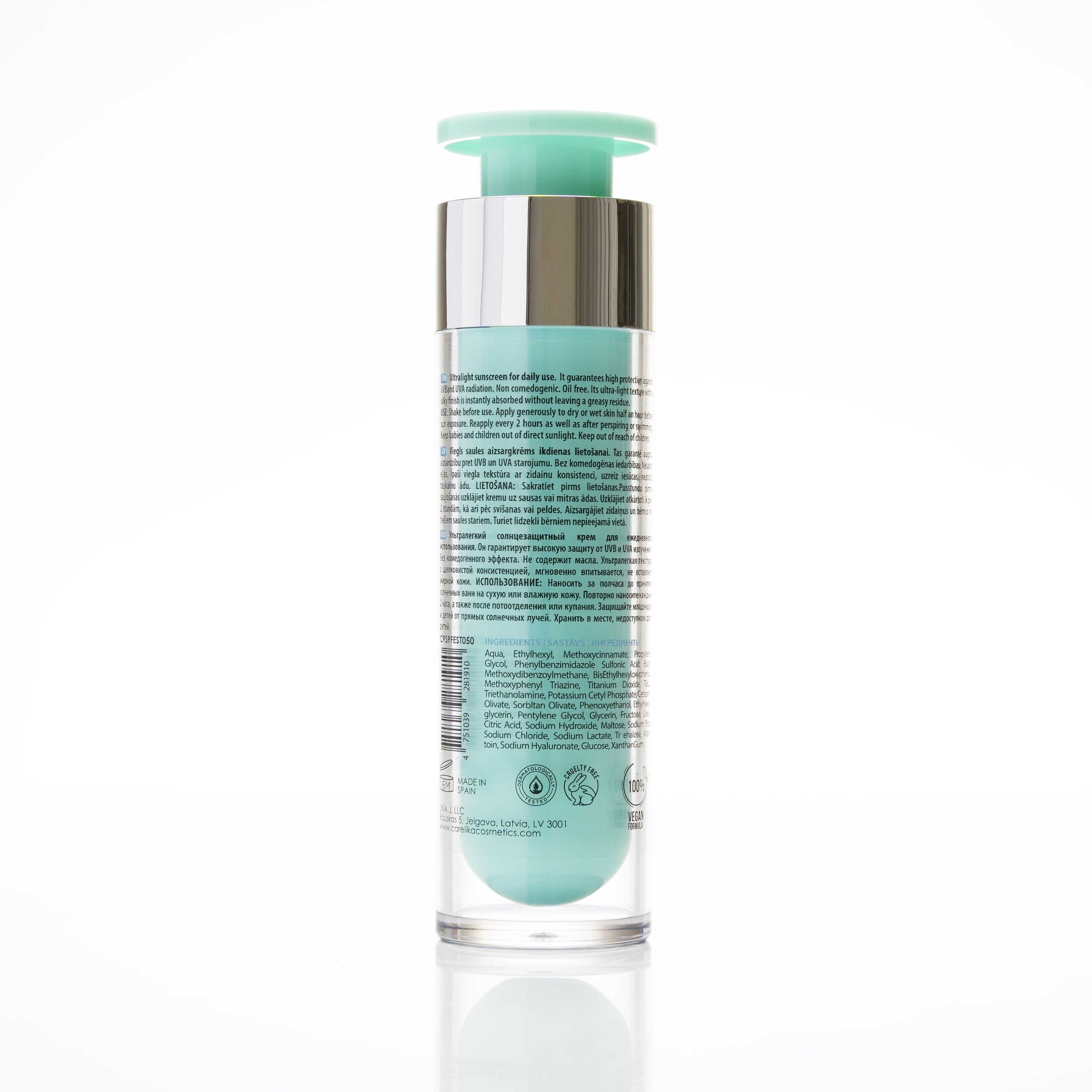 CARELIKA SPF Expert - Ultralight Texture with SPF50
