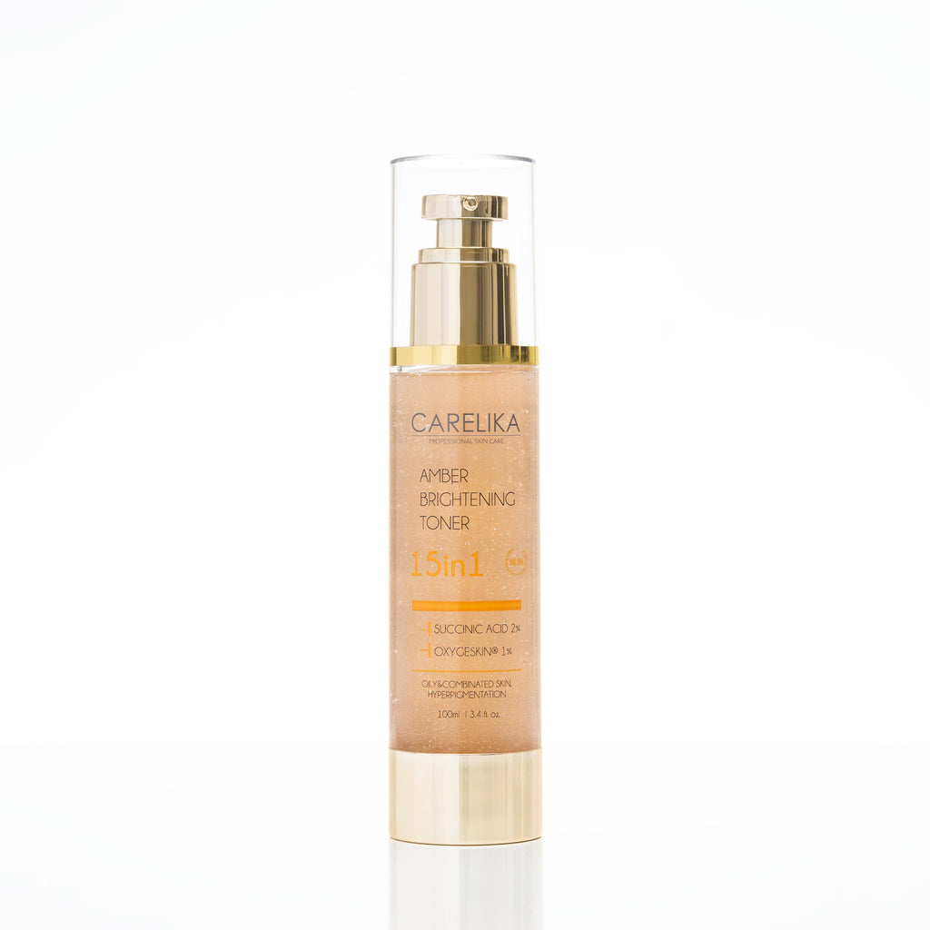 "CARELIKA Amber Brightening Toner 15in1 (with Succinic Acid 2%)