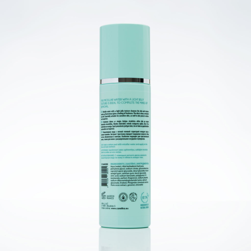 CARELIKA Jelly Micellar Cleansing Water (with Aloe)