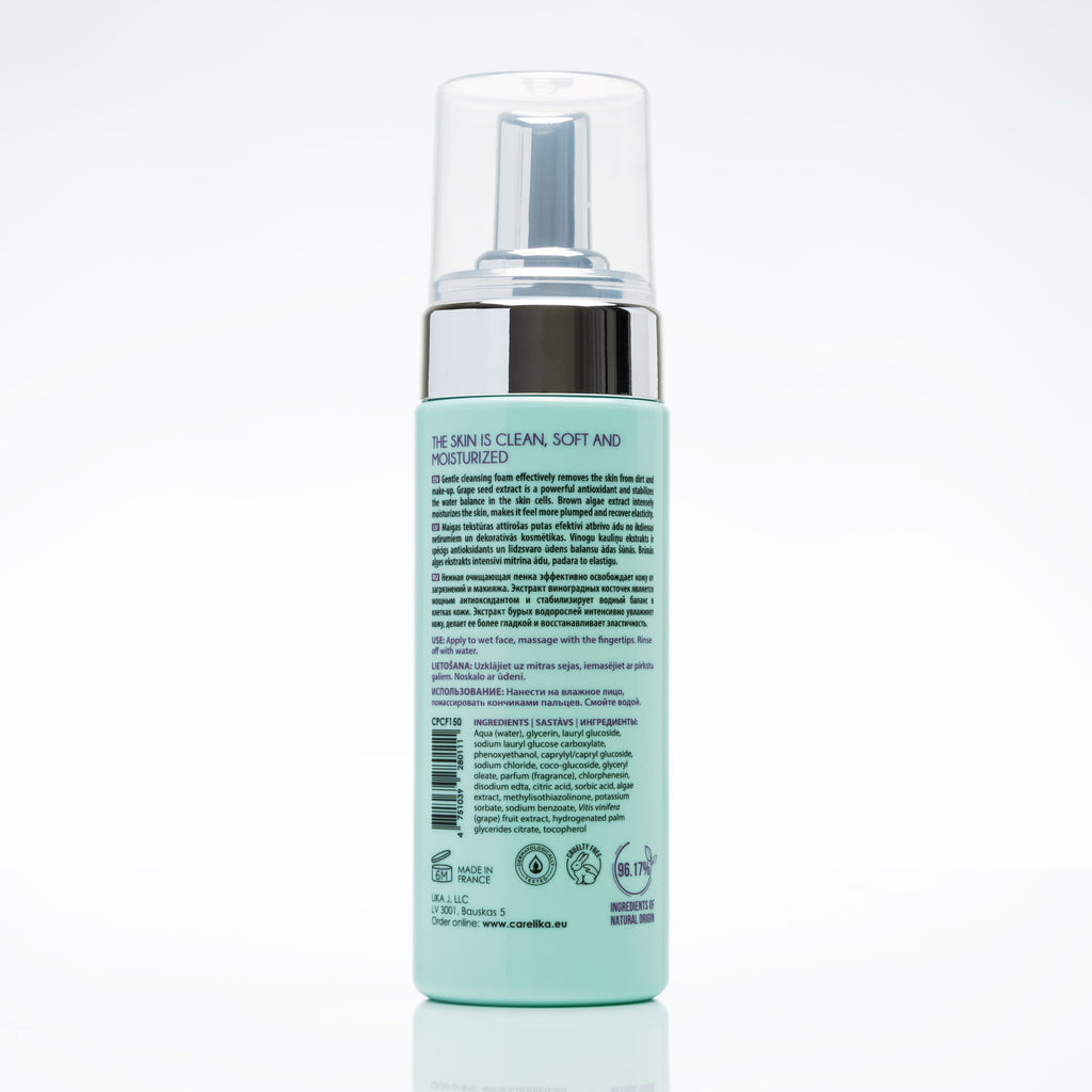 CARELIKA Cleansing Mousse (with Grape Seed)