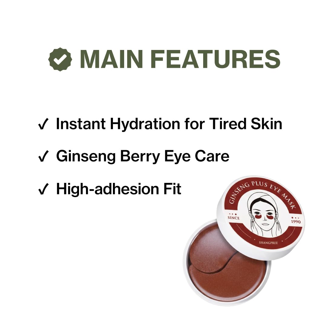 SHANGPREE GINSENG PLUS EYE MASK