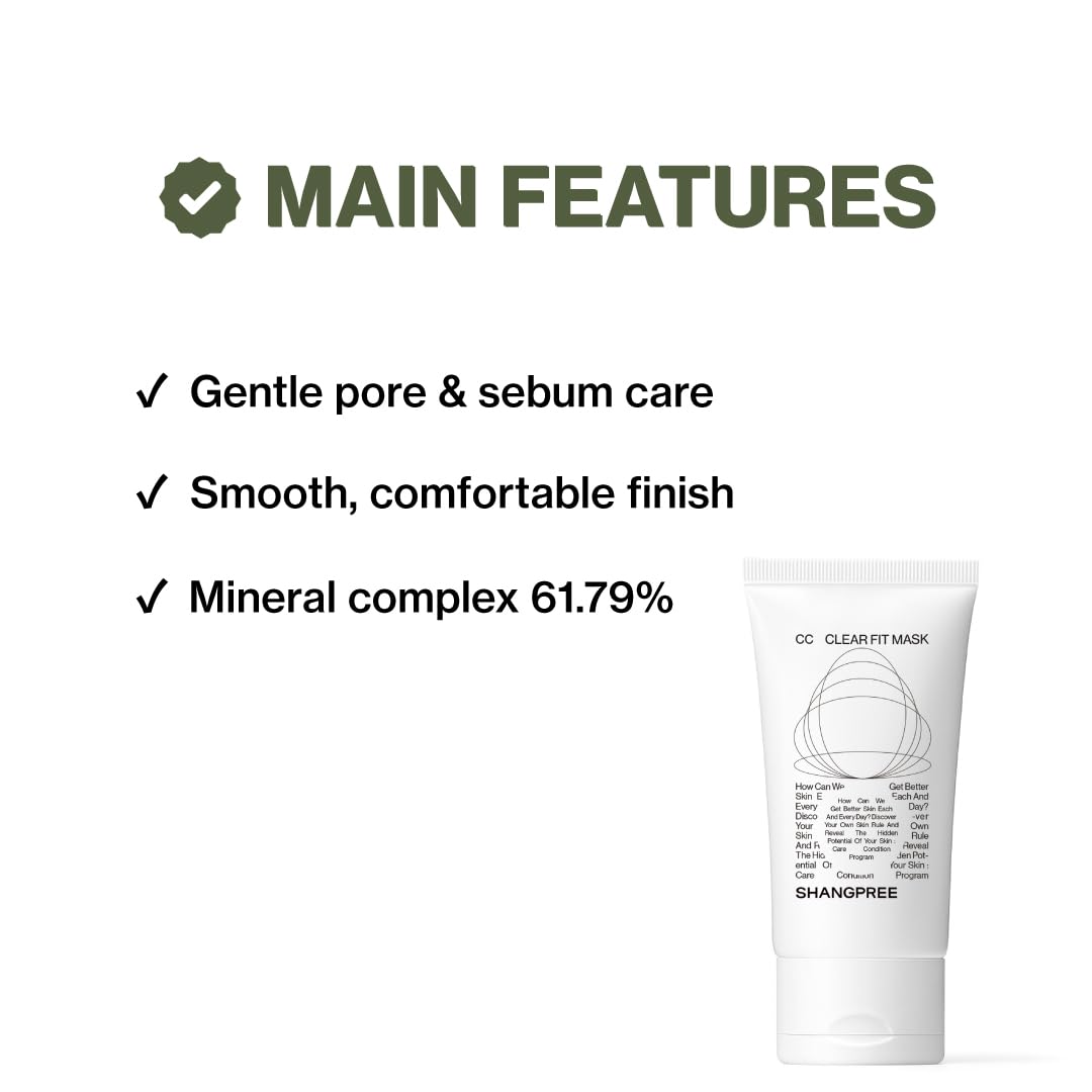 SHANGPREE CC CLEAR FIT MASK