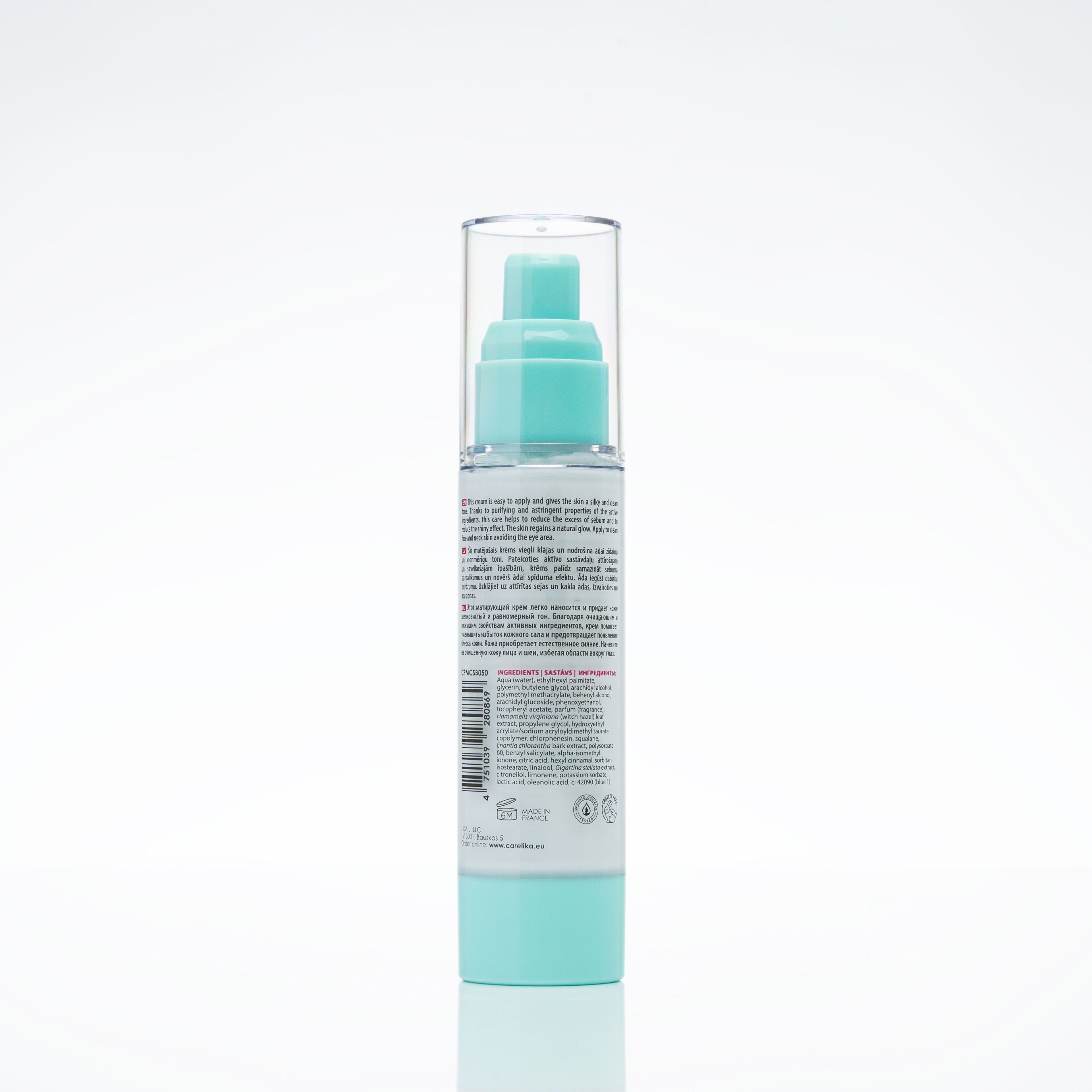 CARELIKA Mattifying Cream (with Red Seaweed)