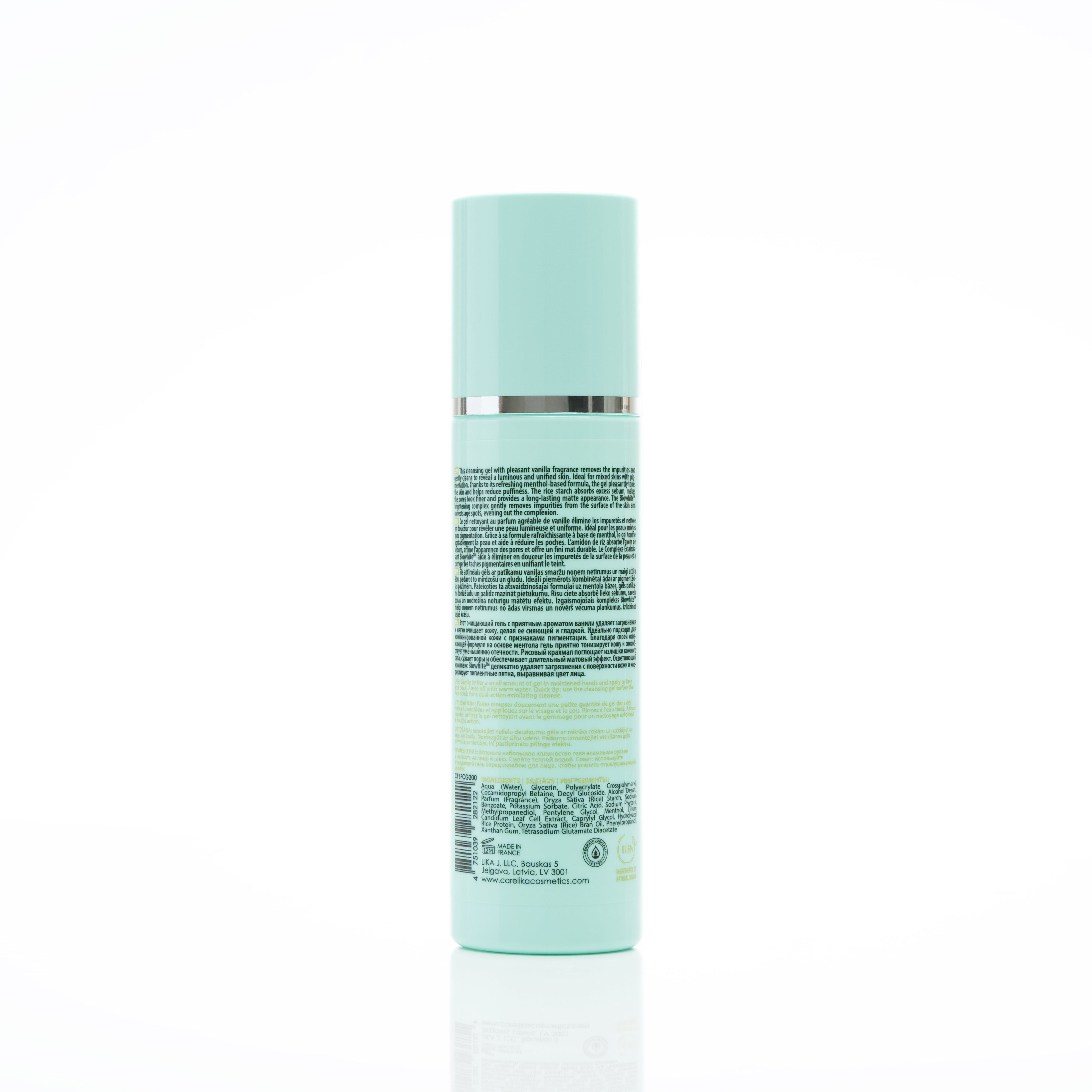 CARELIKA Brightening Face Cleansing Gel (with Rice)