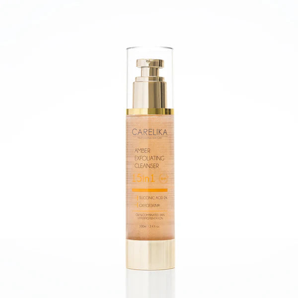 CARELIKA Amber Exfoliating Cleanser 15in1 (with Succinic Acid 2%)