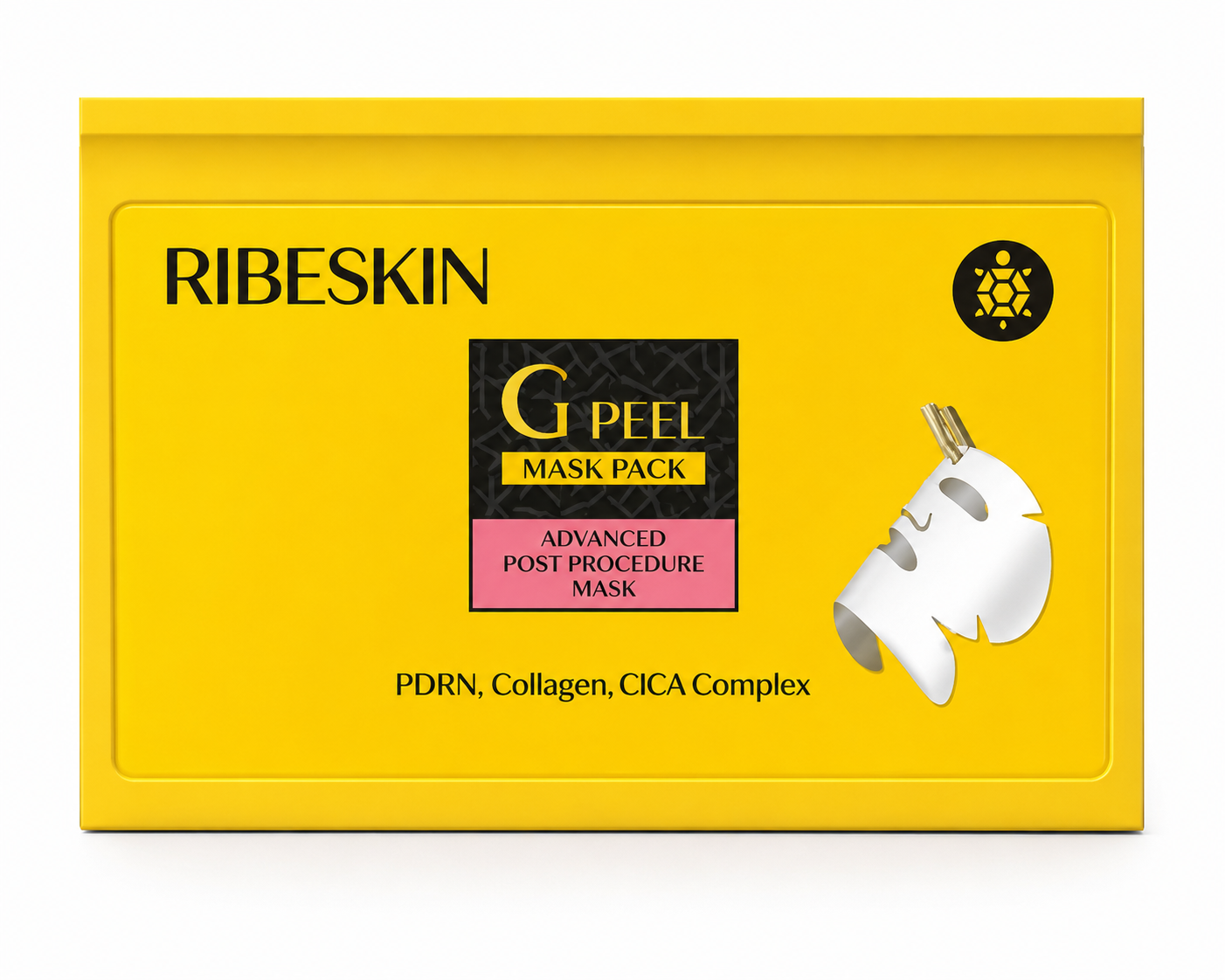 RIBESKIN GPEEL (GWANG PEEL) MASK FACE & NECK MASK - 25 sheets
