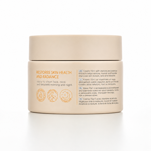 CARELIKA Amber Cream 15in1 Succinic Acid (with Succinic Acid 2%)