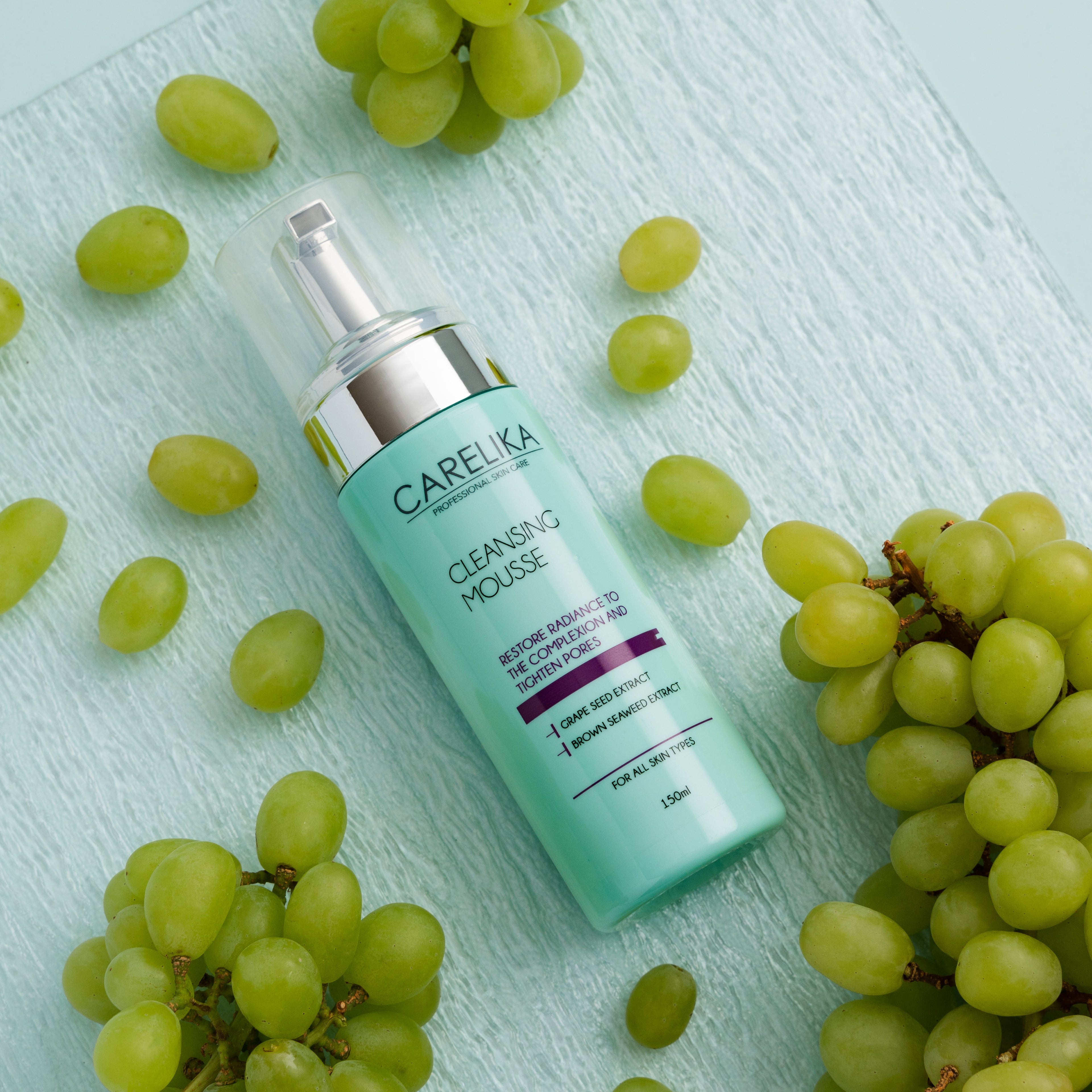 CARELIKA Cleansing Mousse (with Grape Seed)