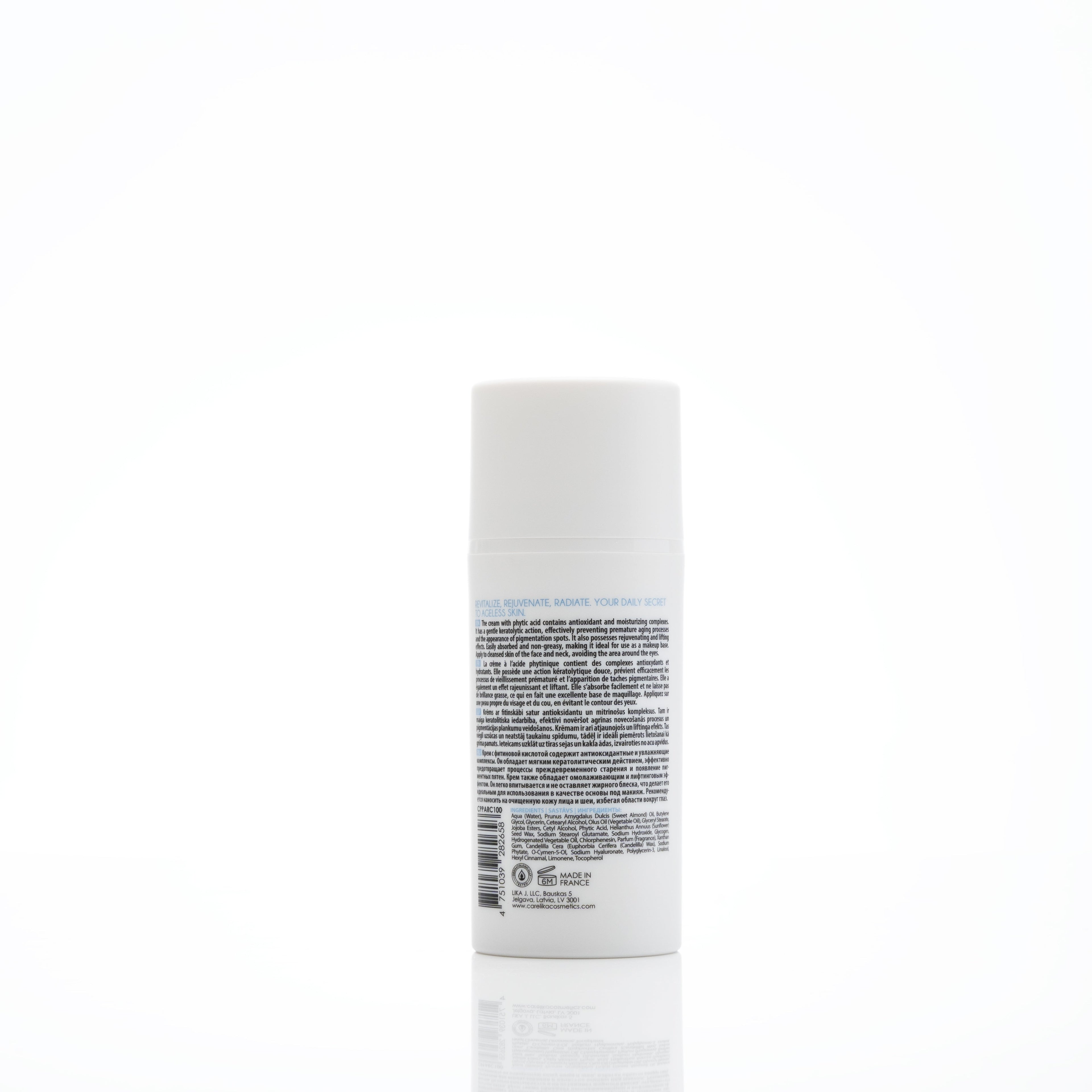 CARELIKA Phytic Acid Rejuvenation Cream -- 99.06% natural