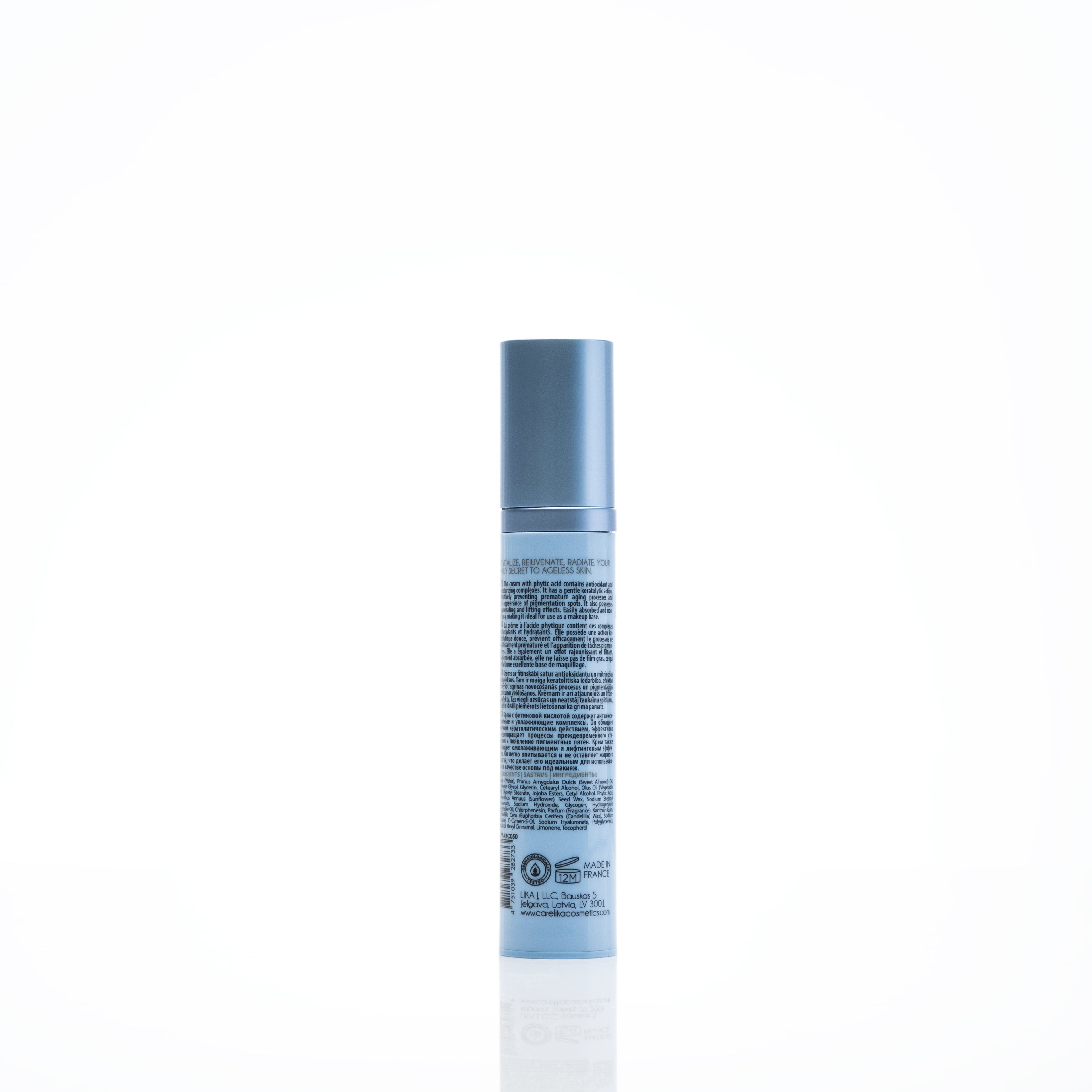 CARELIKA Phytic Acid Rejuvenation Cream -- 99.06% natural
