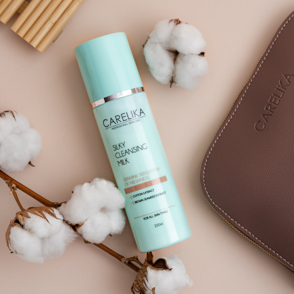 CARELIKA Silky Cleansing Milk (with Cotton Extract)