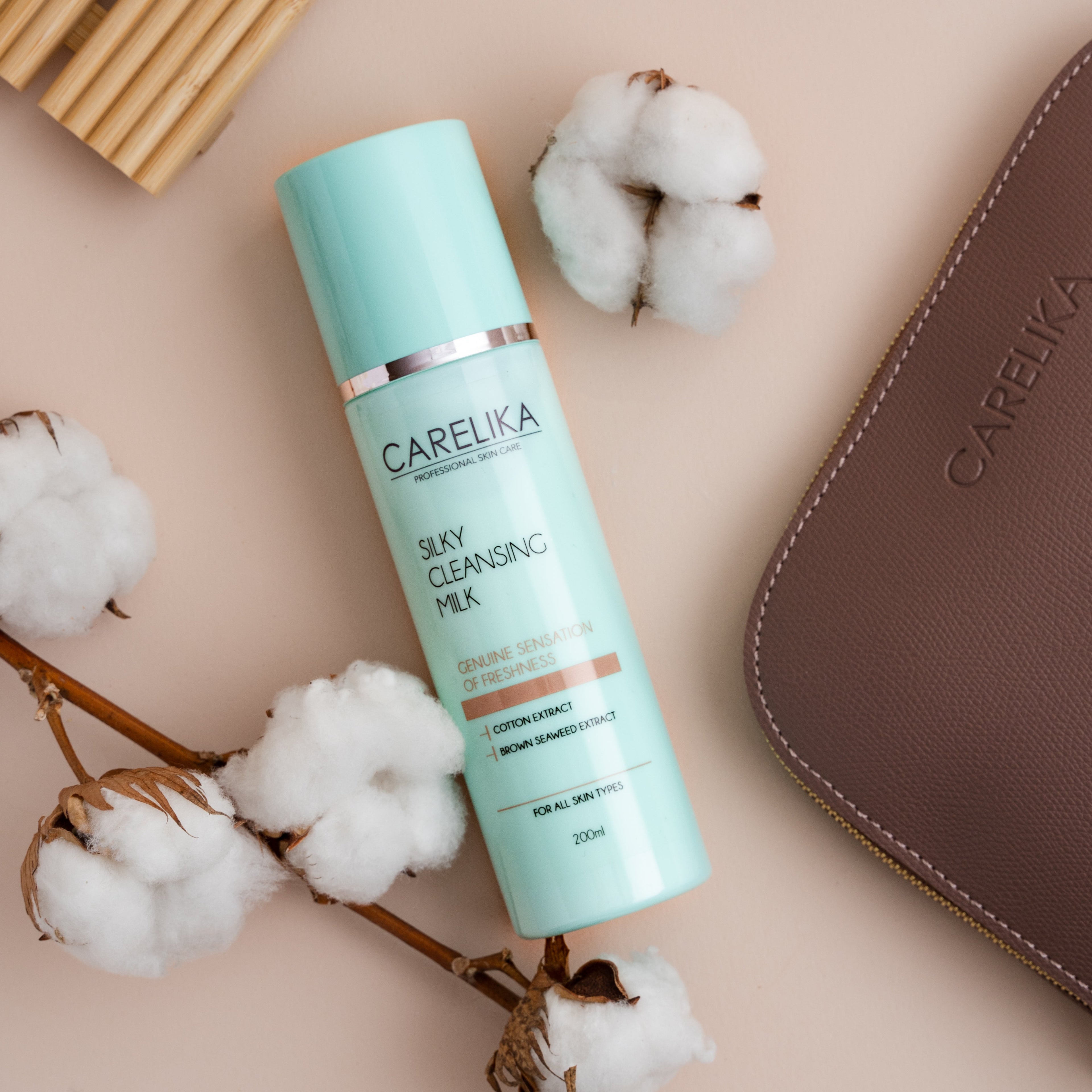 CARELIKA Silky Cleansing Milk (with Cotton Extract)